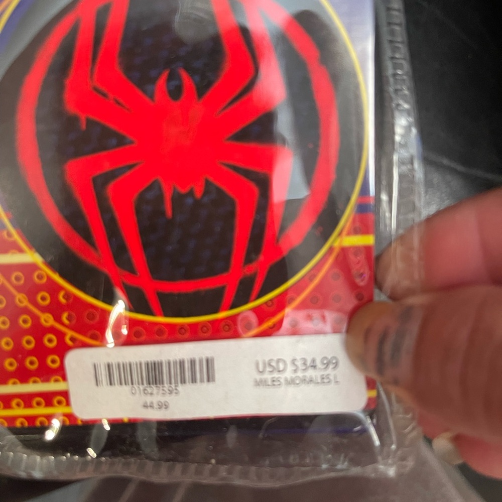 Spider-Man Miles Morales Kids Costume - Black and Red - Picture 2 of 6